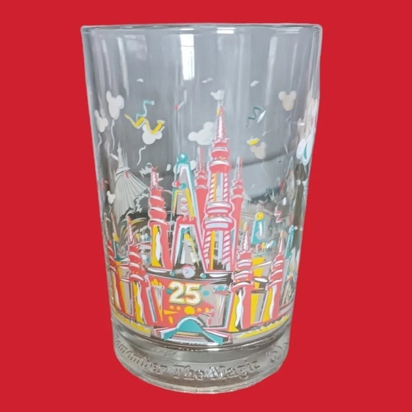 Mc.Donald's disney mickey mouse 25th anniversay celebration glasses set of 3 - Picture 12 of 16